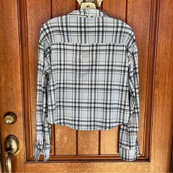Plaid Button-Up Shirt - Picture 2 of 7
